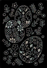 Adult scratch art that heals the heart Nordic Symphony mini Japanese Craft Book scratch art Chiharu Utsumi- Japanese Craft Book