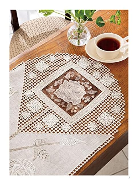 Totsuka Embroidery Photo Collection Hardanger Work Decorate the edges beautifully Japanese Craft Book