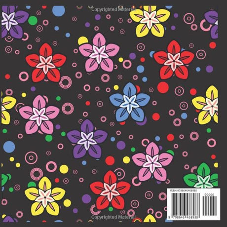 ADULT COLORING BOOK | Adult Coloring Book | Wonderful Flowers - Japanese Craft Book