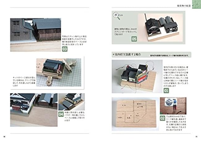 Nostalgic scenery created with diorama Japanese Craft Book