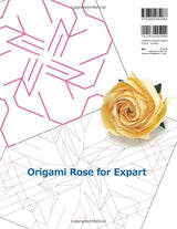 Rose origami for advanced users Japanese Craft Book