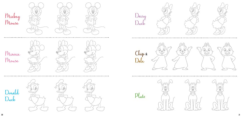 HAPPY Disney Fun Illustration Lessons (Disney Art Books Illustration Series)