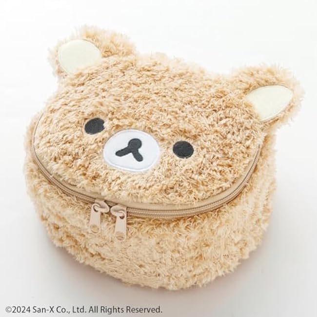 Rilakkuma Fluffy Face Vanity Pouch BOOK (Variety)