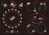 Gorgeous flower illustration material collection