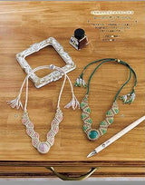 Wrapping natural stones Lovely macram? accessories - Japanese Craft Book