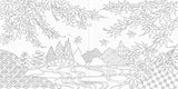 Pai International Japanese Patterns and Flower Scenery of the Four Seasons Coloring Book Japanese Coloring Book