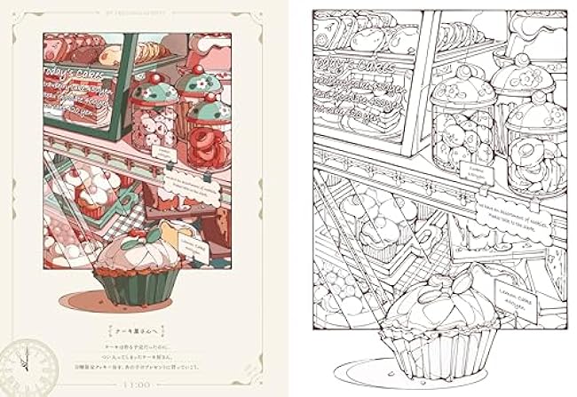 My special Sunday ?Hina coloring book? Japanese Coloring Book