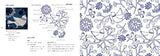 Ten to sen's pattern embroidery? Fabric with wonderful patterns drawn by hand stitching. Japanese Craft Book