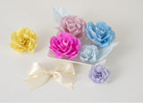 Easy to make 3D flowers by folding and cutting: Origami flower decorations Japanese Craft Book