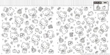 Hello Kitty play coloring book Japanese Coloring Book