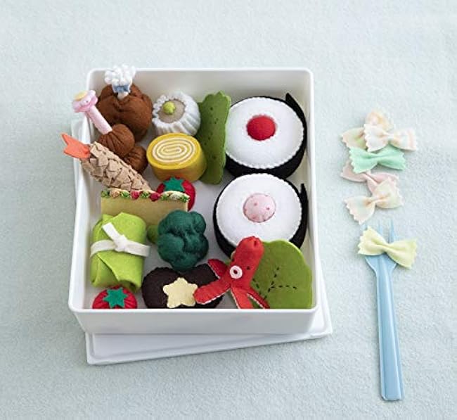 Play for a long time with felt toys and house house - Japanese Craft Book