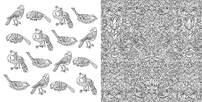 william morris coloring pages Japanese Coloring Book