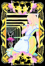 Alice in Wonderland A masterpiece scratch that you can decorate scratch art - Japanese Craft Book