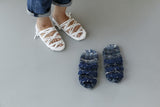 Eco-friendly living with remakes Fun cloth sandals at home Japanese Craft Book Eriko Ichinose Room shoes - Japanese Craft Book