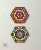 Crochet Kaleidoscope Pattern Book Japanese making pattern - Japanese Craft Book