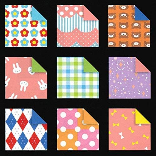 Showa Grimm Origami Double-Sided Dot Chiyogami BOX 120 Sheets 23-2187