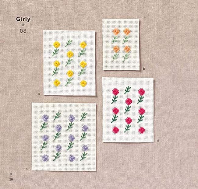 Enjoy easy embroidery with continuous patterns Minori Ikeda - Japanese Craft Book