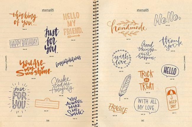 Hand Lettering Material Hand lettering material collection: The world of handwritten letters ...