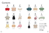 Hand-knitted clothing and accessories to enjoy styling: Spring, Summer, and Autumn Japanese Craft Book