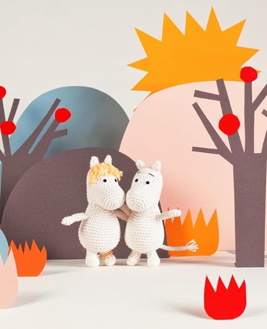 Reprint version Moomin amigurumi Japanese Craft Book – Japanese