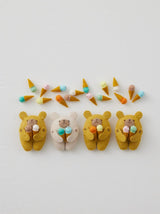 Enjoy the seasons with these cute felt mascots - Japanese Craft Book