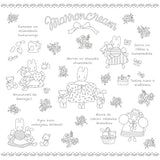 Nostalgic Sanrio character coloring book Japanese Coloring Book