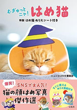 Hame Neko with special Hame Neko coloring sheet Japanese Craft Book - Japanese Craft Book