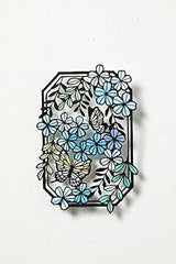 Stained glass cut-out 100 Seasonal flowers and small animals - Japanese Craft Book