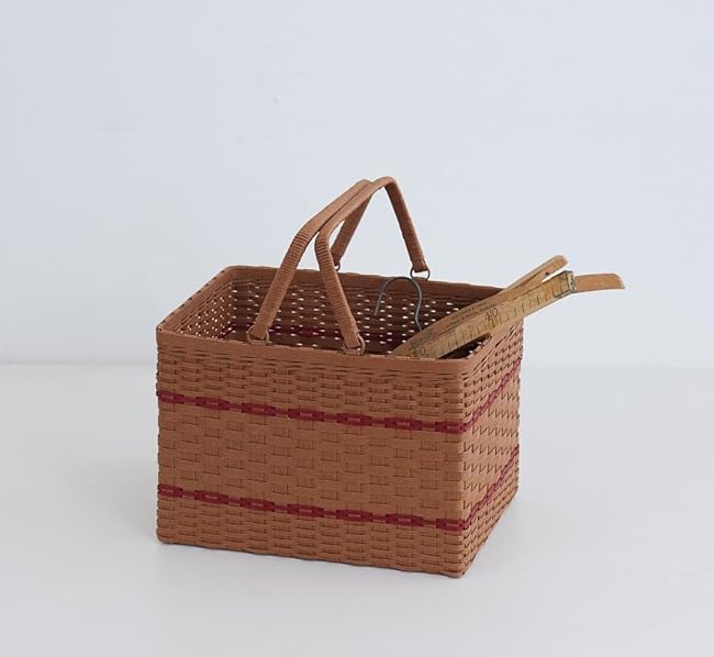 Paper band for the first time made by basic knitting method bag basket - Japanese Craft Book