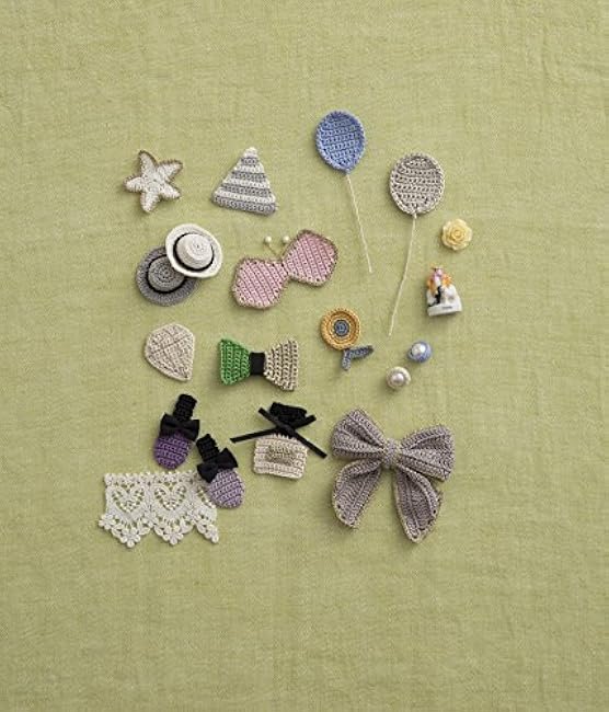 Cute crochet motif accessories - Japanese Craft Book