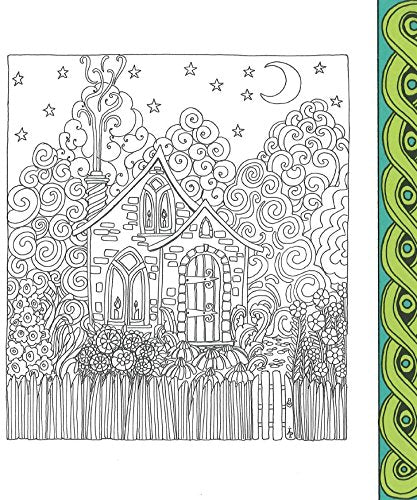 100 coloring pages of natural scenery that will soothe your soul Japanese Coloring Book