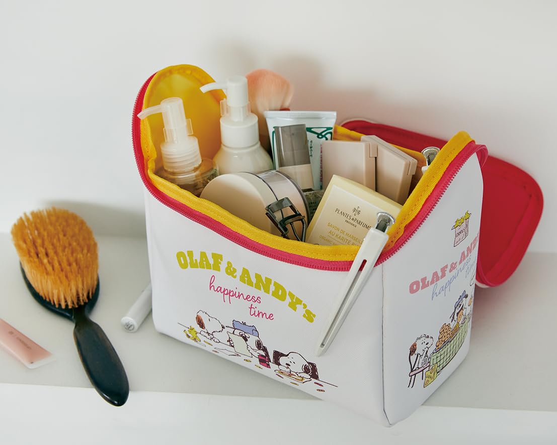 SNOOPY Snoopy House Multi-purpose Storage Pouch BOOK OLAF & ANDY's