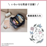 MOOMIN Large capacity pouch that opens wide for easy viewing of contents BOOK