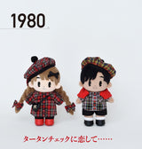 Handmade recommended stuffed toy Wawa-chan's clothes Fashion Time Travel 1970→2025 Japanese Sewing Book