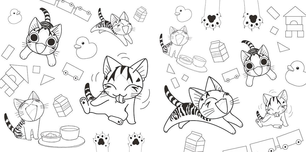 Chi's Sweet Home Official Coloring Book - Japanese Craft Book