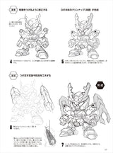 How to draw deformed robots: 3 types of cool and cute mini characters are the basics! Japanese Craft Book