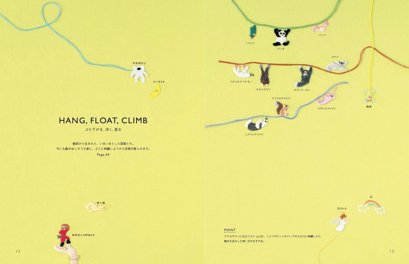 Small Embroidery Micro Stitch - Japanese Craft Book