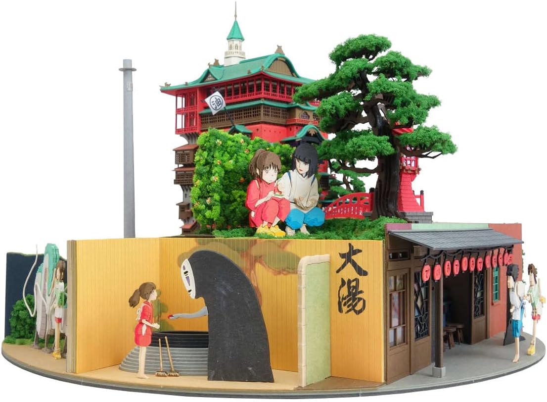 Sankei Studio Ghibli Series 20th anniversary "Spirited Away" Diorama Paper Craft MP07-42 - Japanese Craft Book*