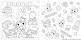 Kuromi Play Coloring Book (coloring book) illustration - Japanese Craft Book