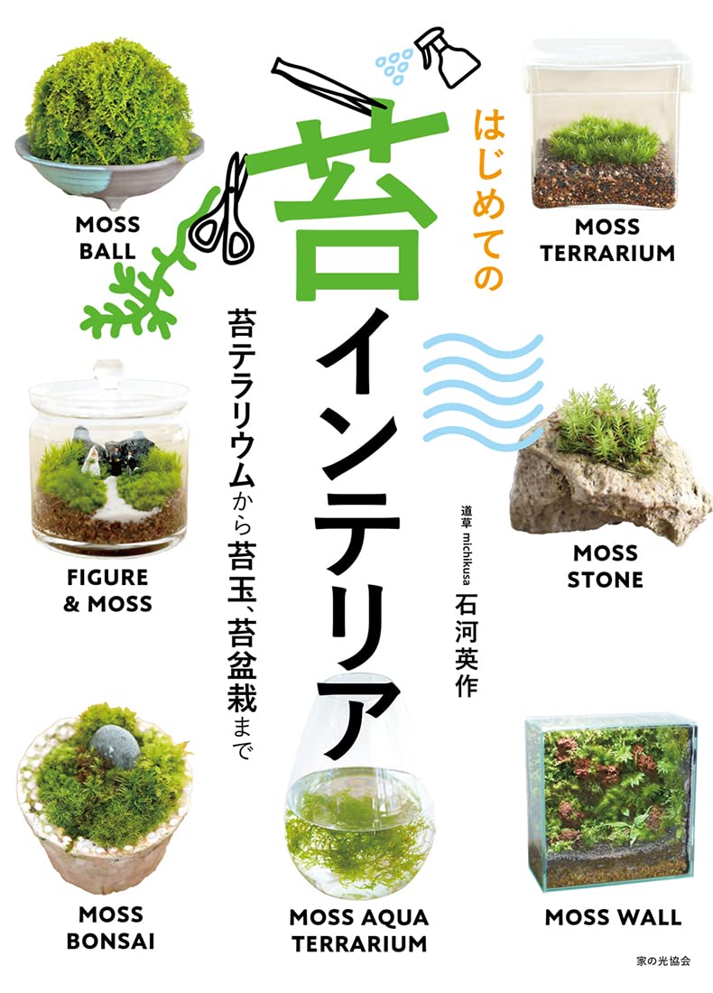 My first moss interior - Japanese Craft Book