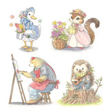 A Story-Weaving Coloring Book: A Forest Diary Journey with Little Twins - Japanese Coloring Book