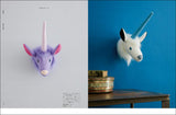 Animal trophies made from felt: Enjoy animal interior decoration Japanese Craft Book