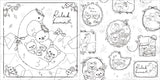 Rilakkuma Relaxing and fun coloring book Japanese Craft Book