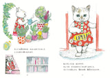 Bookstore cat by Yuko Higuchi Japanese Book art Picture book - Japanese Craft Book