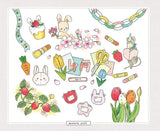 A Little Coloring Day: Colorful Calendar - Japanese Craft Book