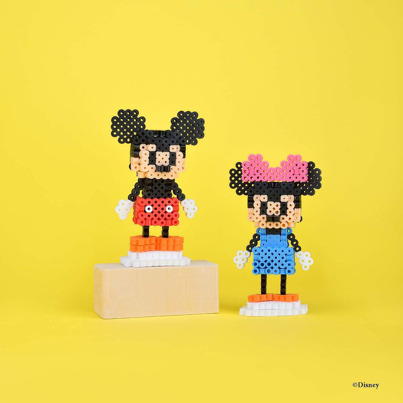 Disney three-dimensional motif made with iron beads Japanese Craft Book