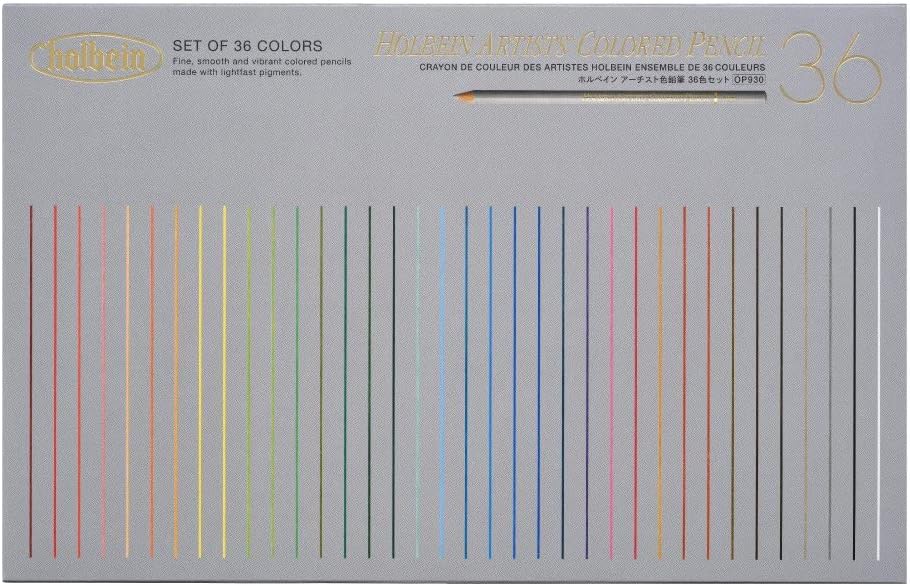 Holbein Artist Colored Pencil OP930 36 Color Set 20930 - Japan