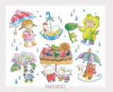 A Little Coloring Day: Colorful Calendar - Japanese Craft Book