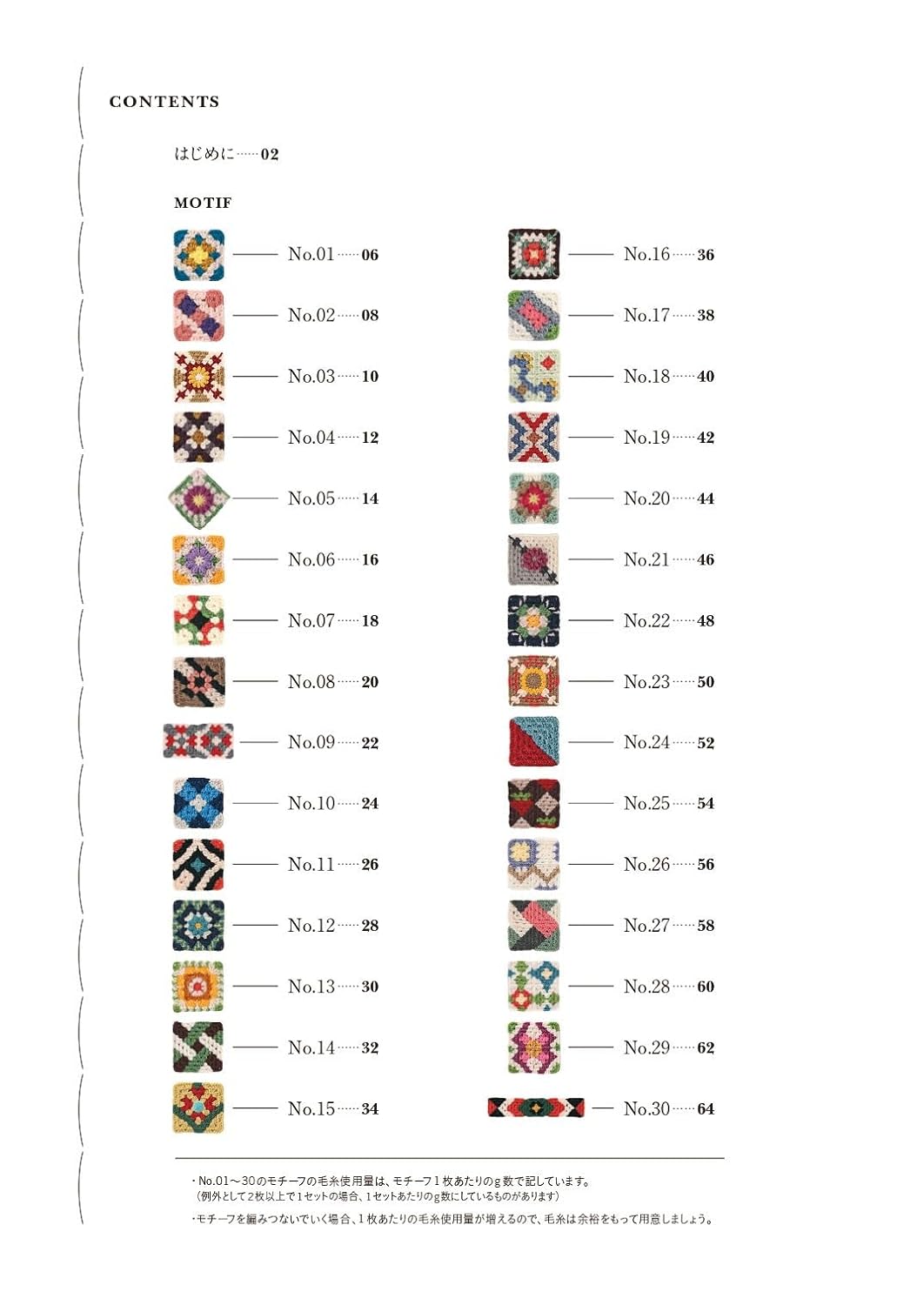 Crochet Connecting Motif Pattern - Japanese Craft Book