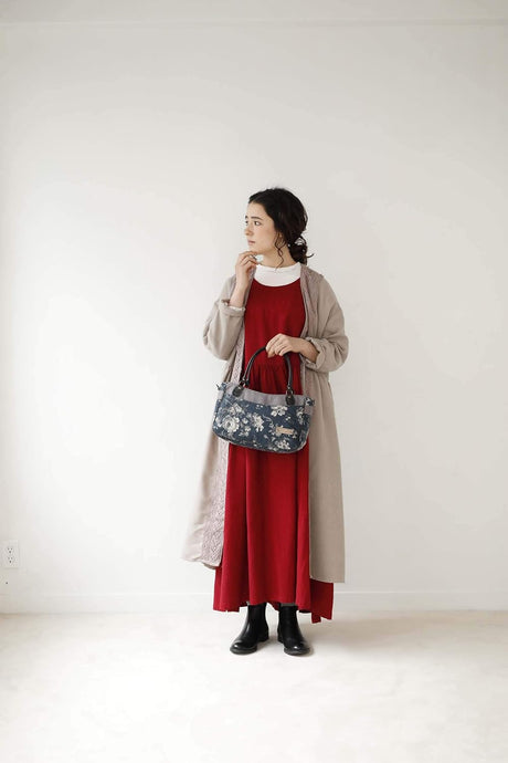 Beautifully tailored adult bag by Yuki Inomata Japanese Craft Book